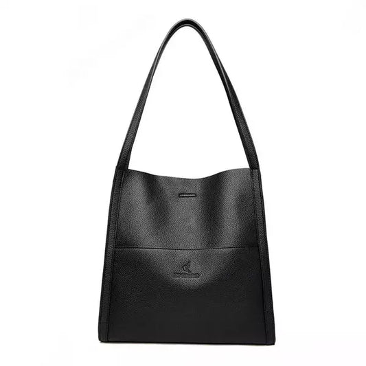 Bolsa Ivy Feminina Minimalista com Compartimentos Internos