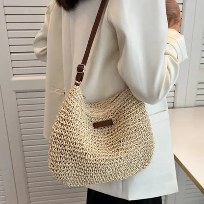 Bolsa Ellie de Ombro com Fio Náutico