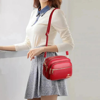 Bolsa Brooke Tiraclo de Couro com Design Vintage
