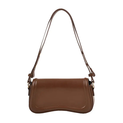 Bolsa Clubber Pequena de Couro