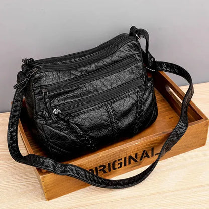 Bolsa Aria Tiracolo de Ombro de Couro