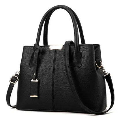 Bolsa Aurora Grande de Ombro em Couro