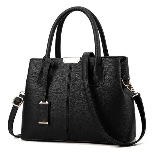 Bolsa Aurora Grande de Ombro em Couro
