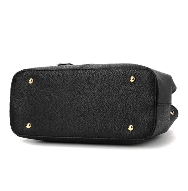 Bolsa Aurora Grande de Ombro em Couro