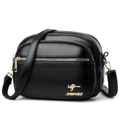 Bolsa Brooke Tiraclo de Couro com Design Vintage