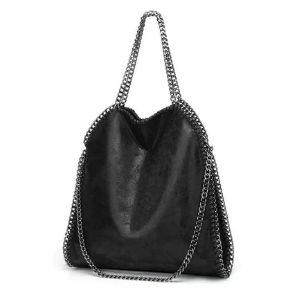 Bolsa Elise de Ombro com Alça de Corrente