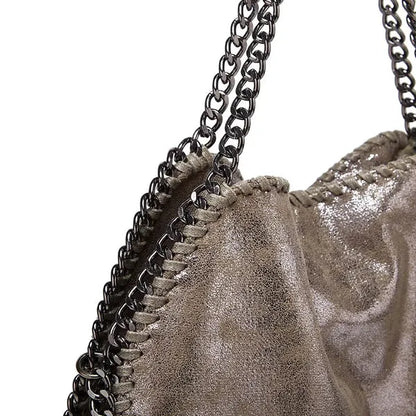 Bolsa Elise de Ombro com Alça de Corrente