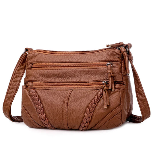 Bolsa Aria Tiracolo de Ombro de Couro