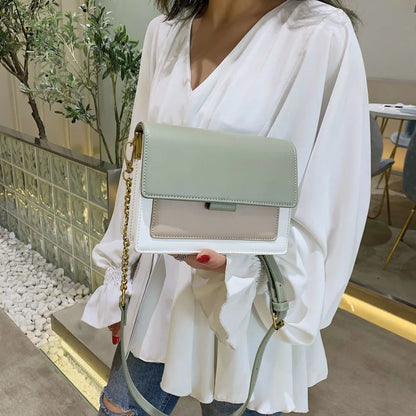 Bolsa Emily Pequena Transversal de Couro