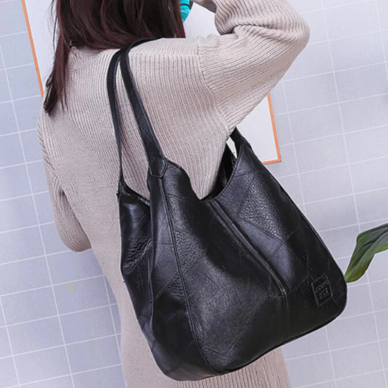 Mochila Harper de Couro Macio