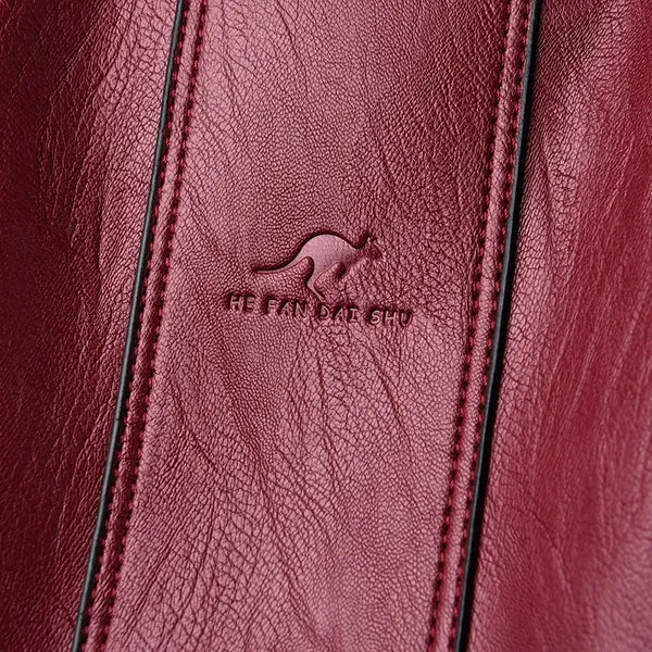 Mochila Avery Feminina de Couro com Design Antifurto
