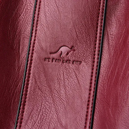 Mochila Avery Feminina de Couro com Design Antifurto