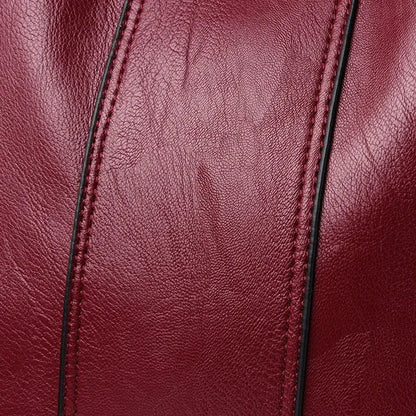 Mochila Avery Feminina de Couro com Design Antifurto