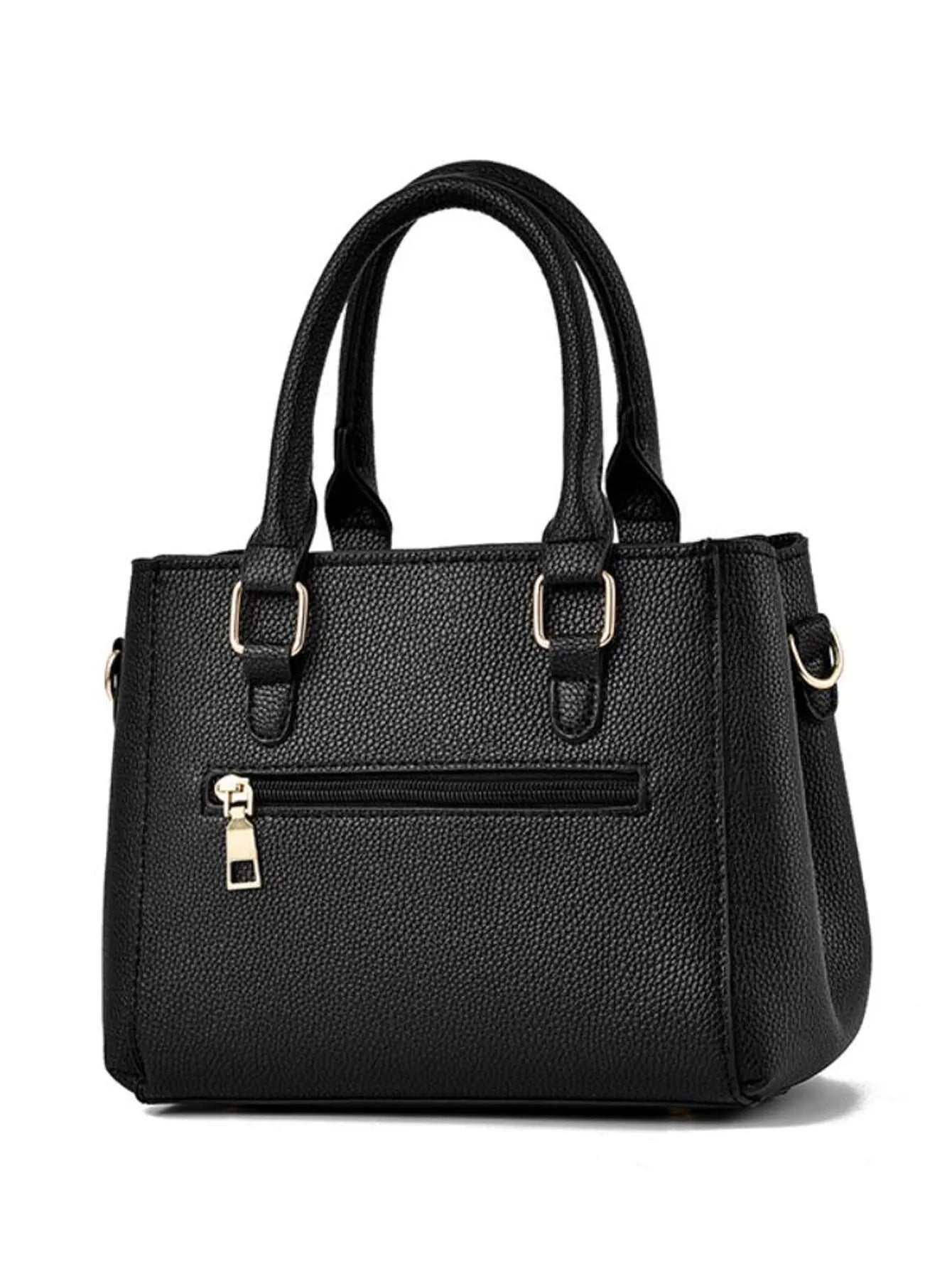 Bolsa Kristen Feminina Média Transversal com Bordado