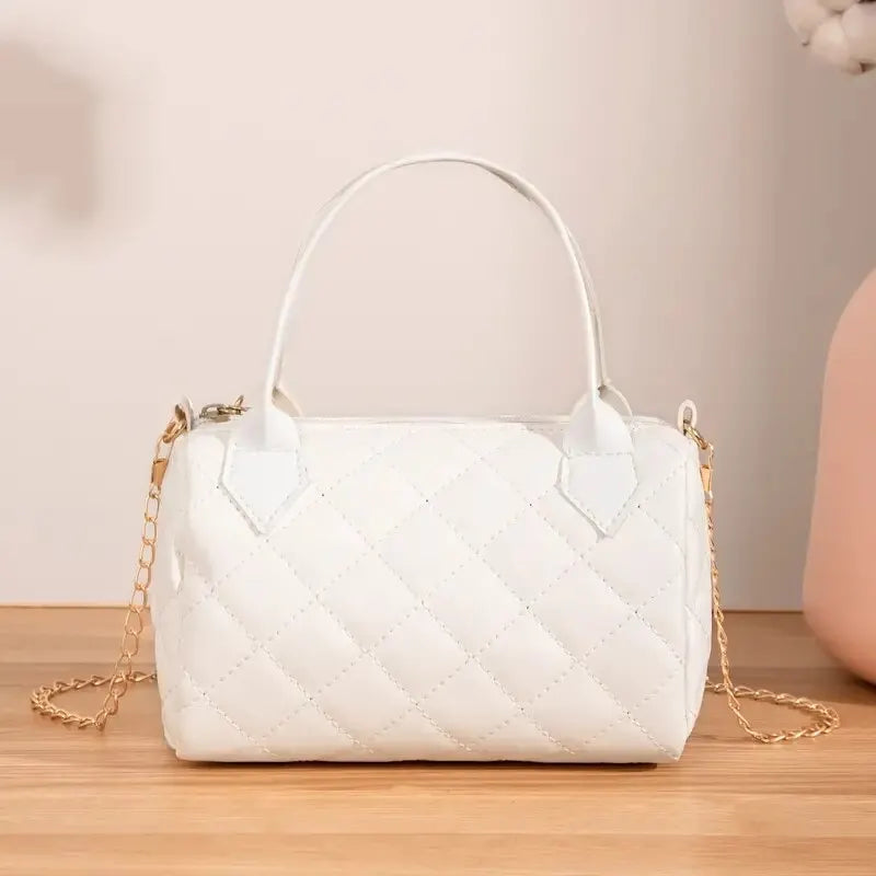 Bolsa Audrey Pequena Transversal com Alça de Corrente