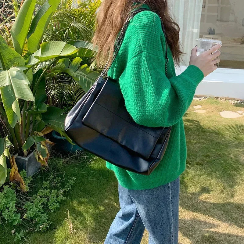 Bolsa Keira de Luxo Tiracolo em Couro