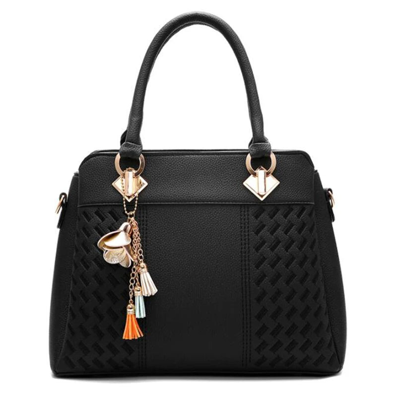 Bolsa Amelia Tote Transversal com Detalhe em Tassel