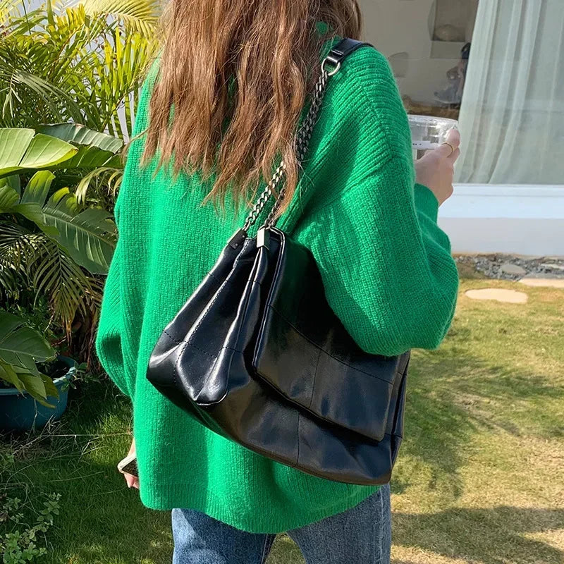 Bolsa Keira de Luxo Tiracolo em Couro