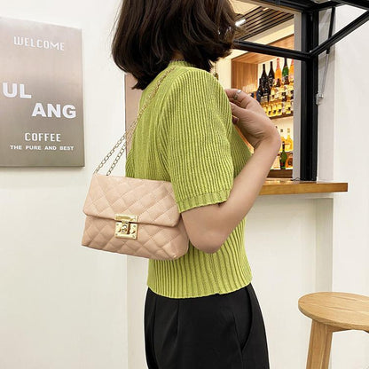 Bolsa Sophia Transversal de Couro