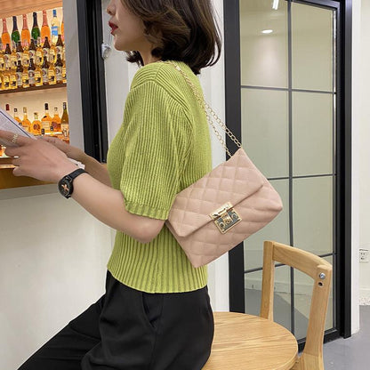 Bolsa Sophia Transversal de Couro