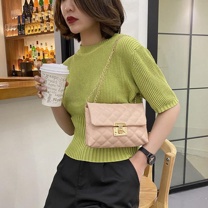 Bolsa Sophia Transversal de Couro