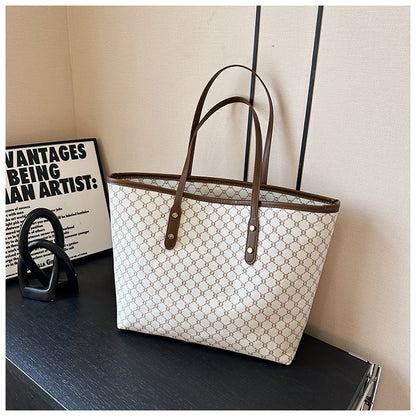 Bolsa Isla Grande de Ombro com Padrão Vintage