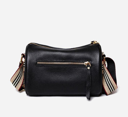 Bolsa Isabelle Tiracolo em Couro com Fecho Metálico