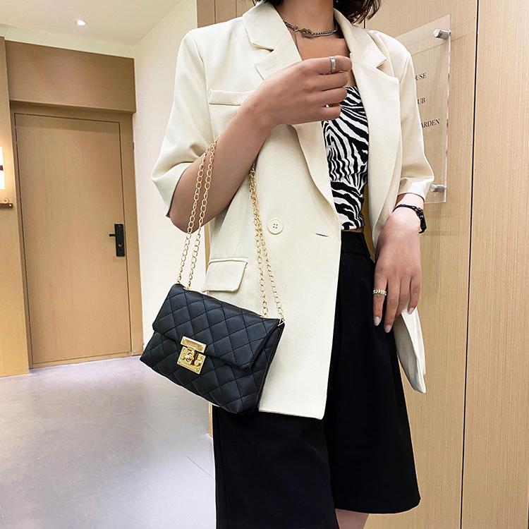 Bolsa Sophia Transversal de Couro