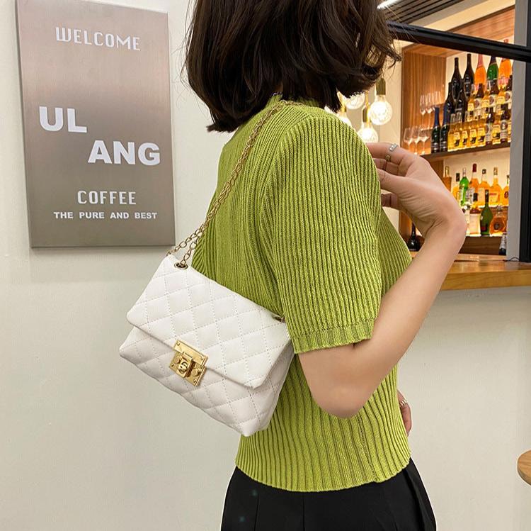 Bolsa Sophia Transversal de Couro
