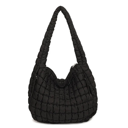 Bolsa Elka Puffer Quilted Hobo
