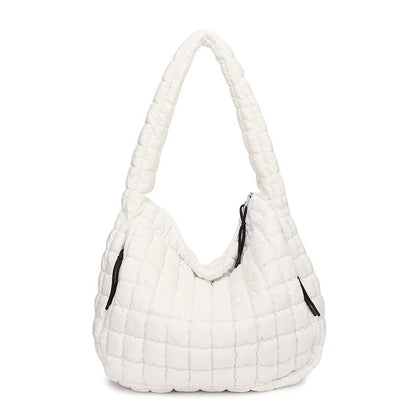 Bolsa Elka Puffer Quilted Hobo