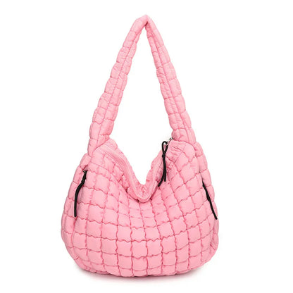Bolsa Elka Puffer Quilted Hobo