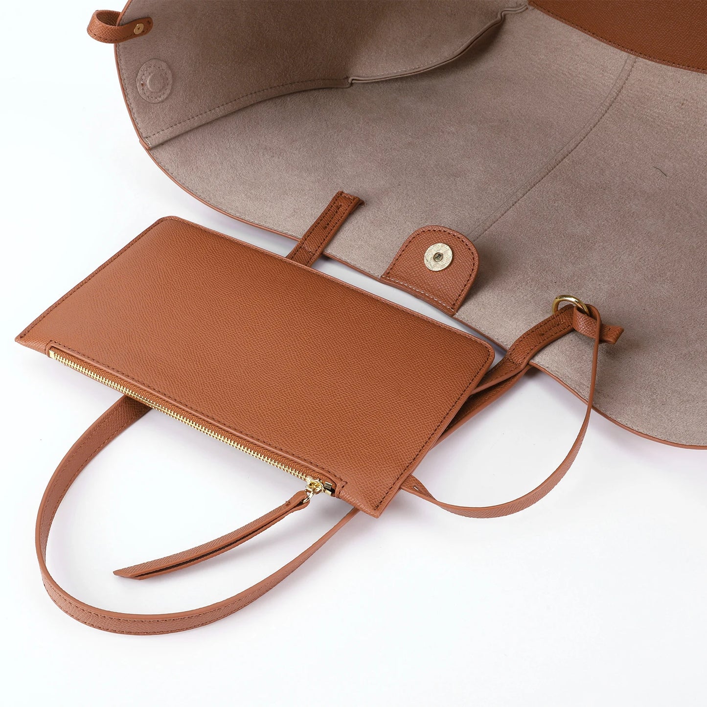 Bolsa Cowgirl Tote de Couro Grande