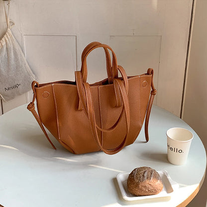 Bolsa Cowgirl Tote de Couro Pequena