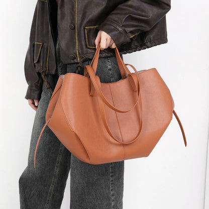 Bolsa Cowgirl Tote de Couro Grande