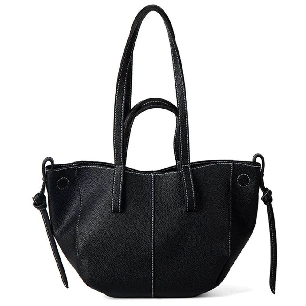 Bolsa Cowgirl Tote de Couro Pequena