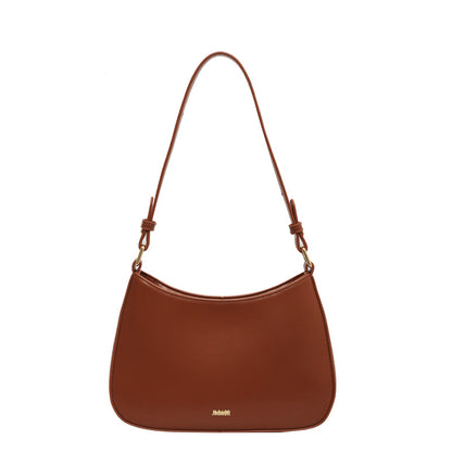 Bolsa Calista de Ombro Pequena de Couro