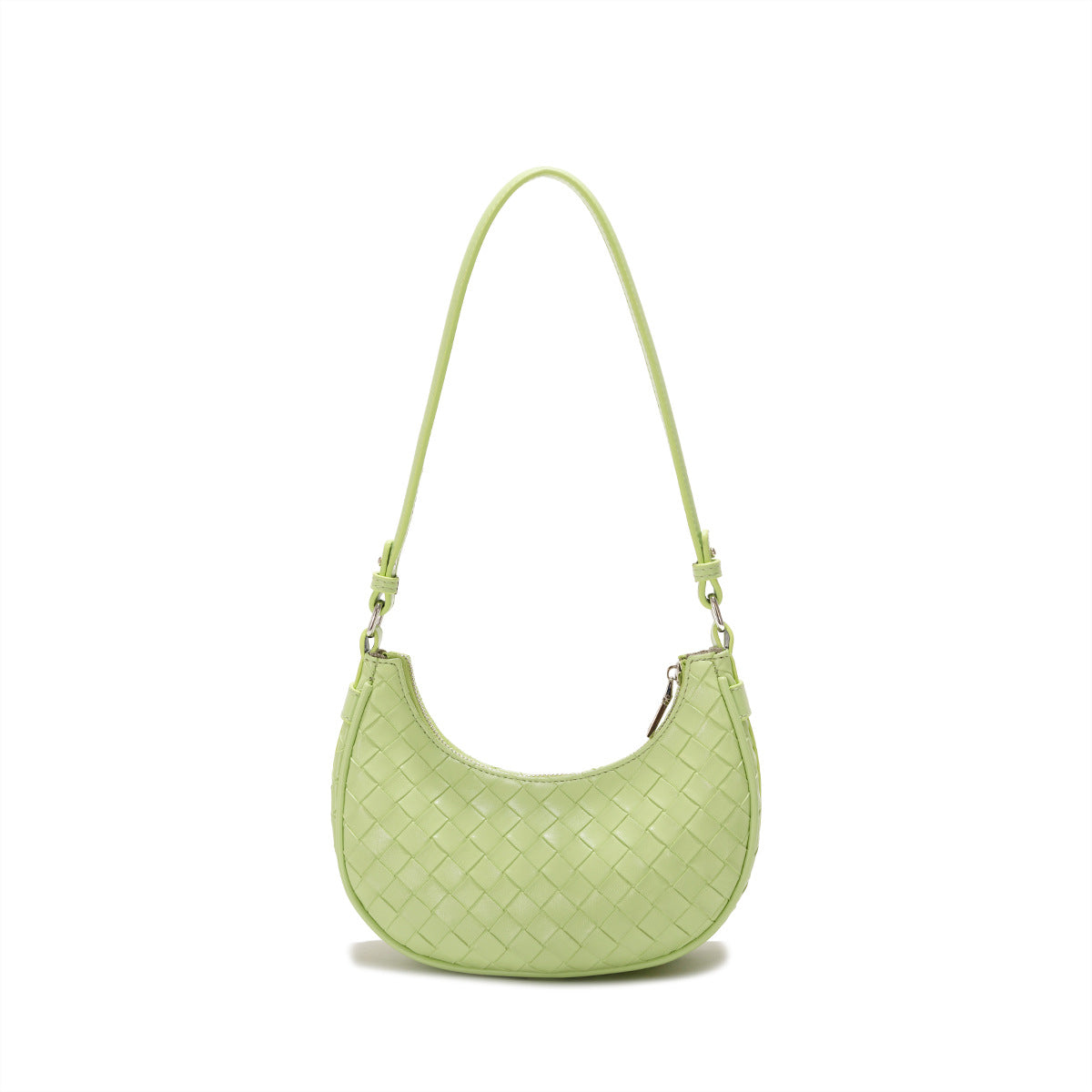 Bolsa Gemeli de Couro Entrelaçado