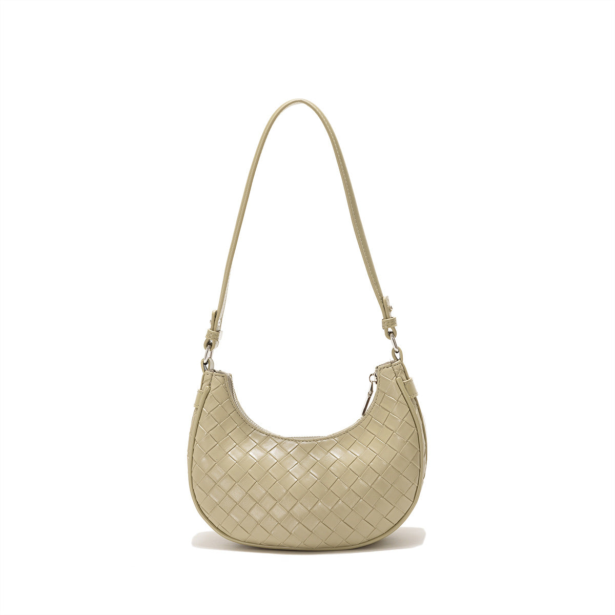 Bolsa Gemeli de Couro Entrelaçado