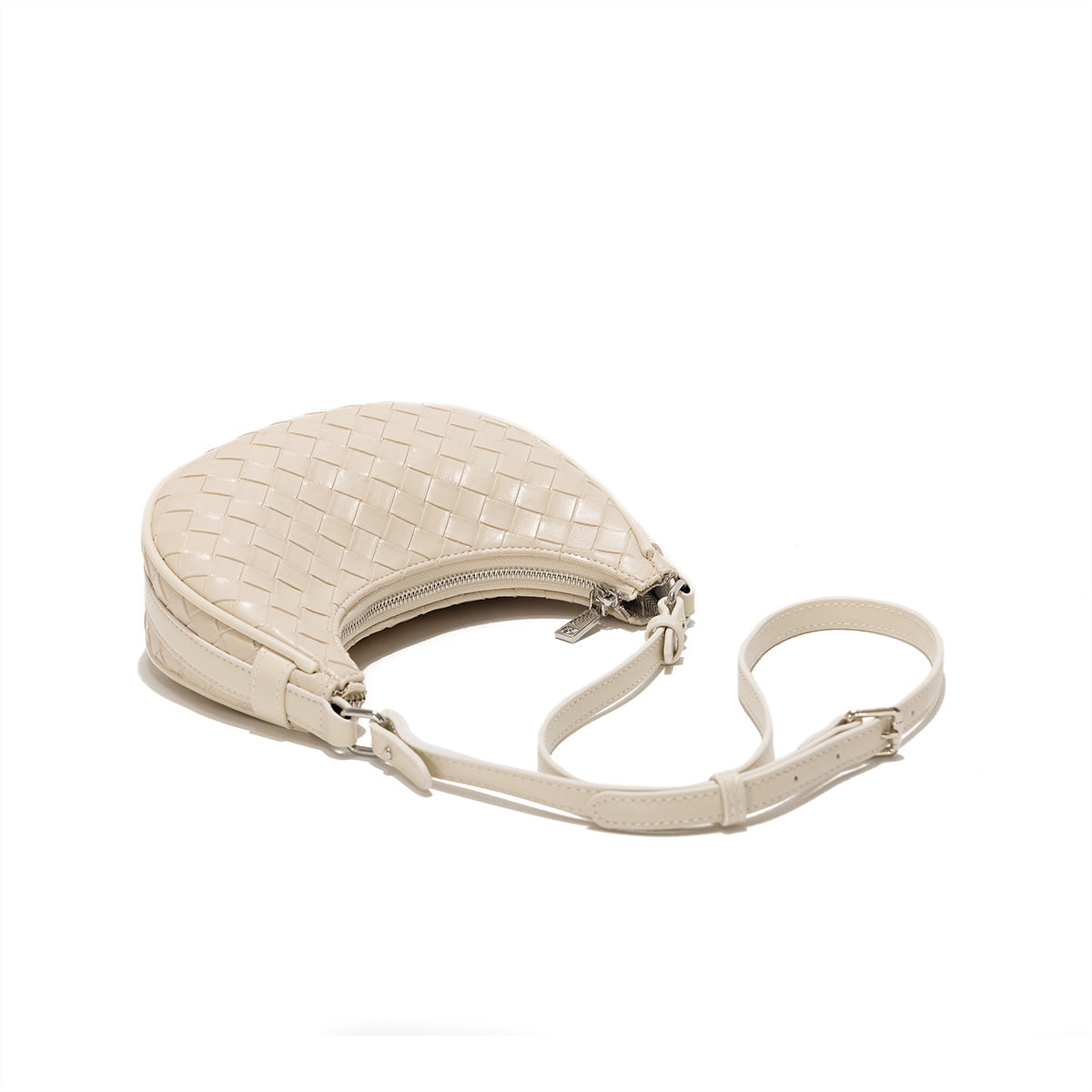 Bolsa Gemeli de Couro Entrelaçado