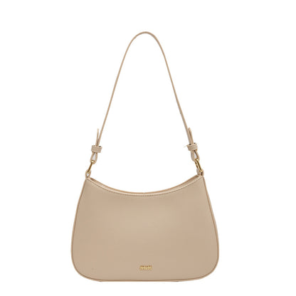 Bolsa Calista de Ombro Pequena de Couro