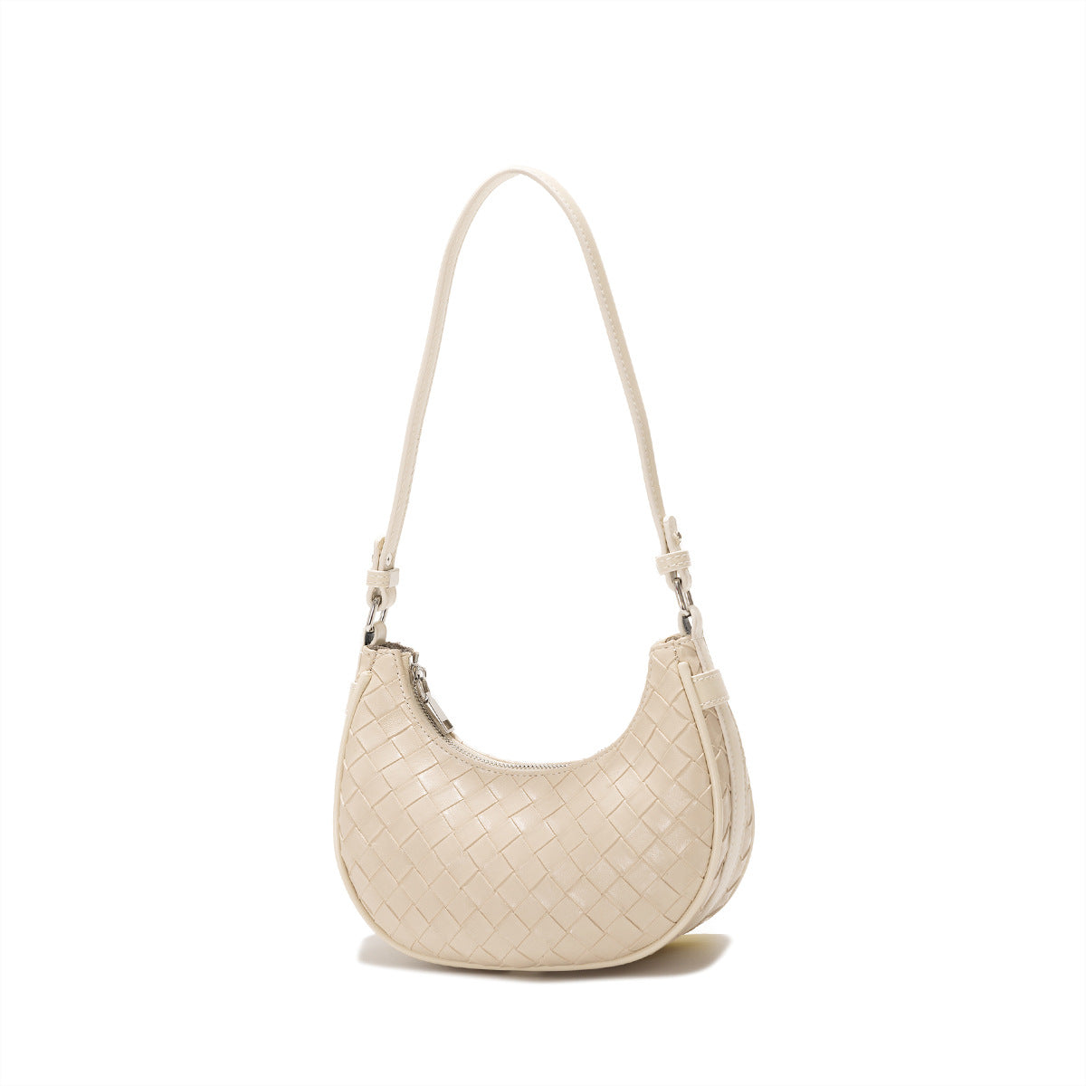 Bolsa Gemeli de Couro Entrelaçado