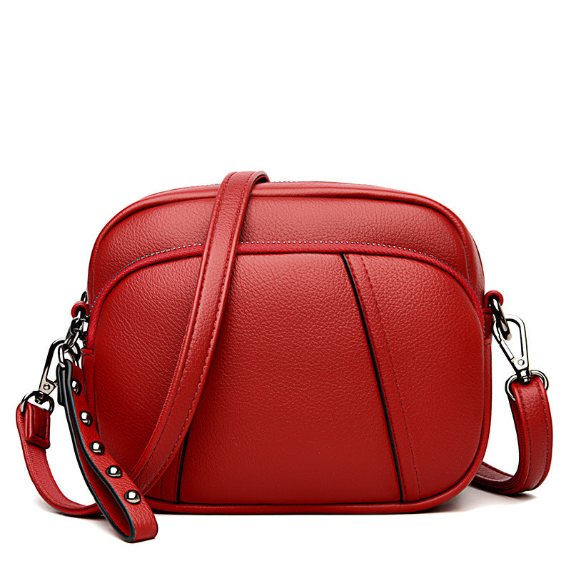 Bolsa Bella Tiracolo Pequena de Ombro em Couro