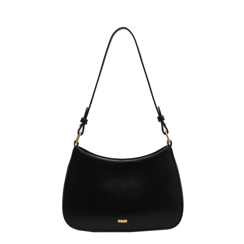 Bolsa Calista de Ombro Pequena de Couro