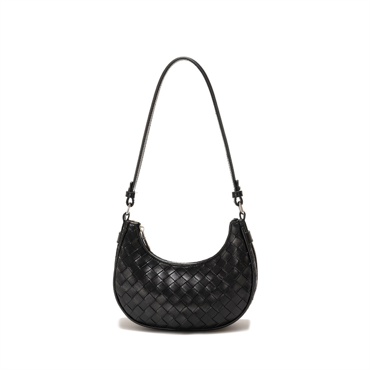 Bolsa Gemeli de Couro Entrelaçado