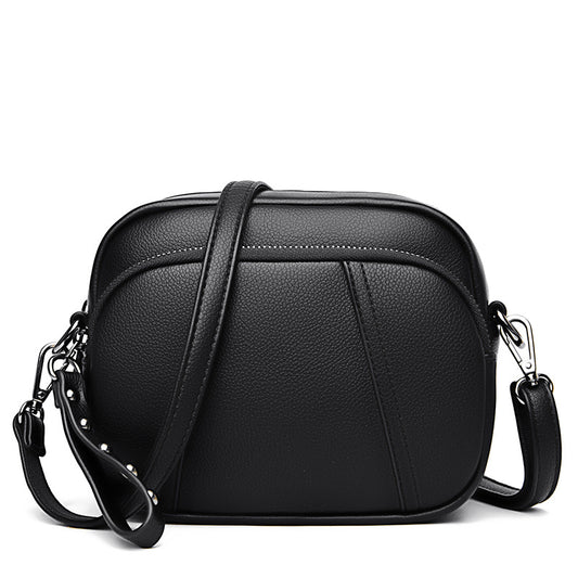 Bolsa Bella Tiracolo Pequena de Ombro em Couro