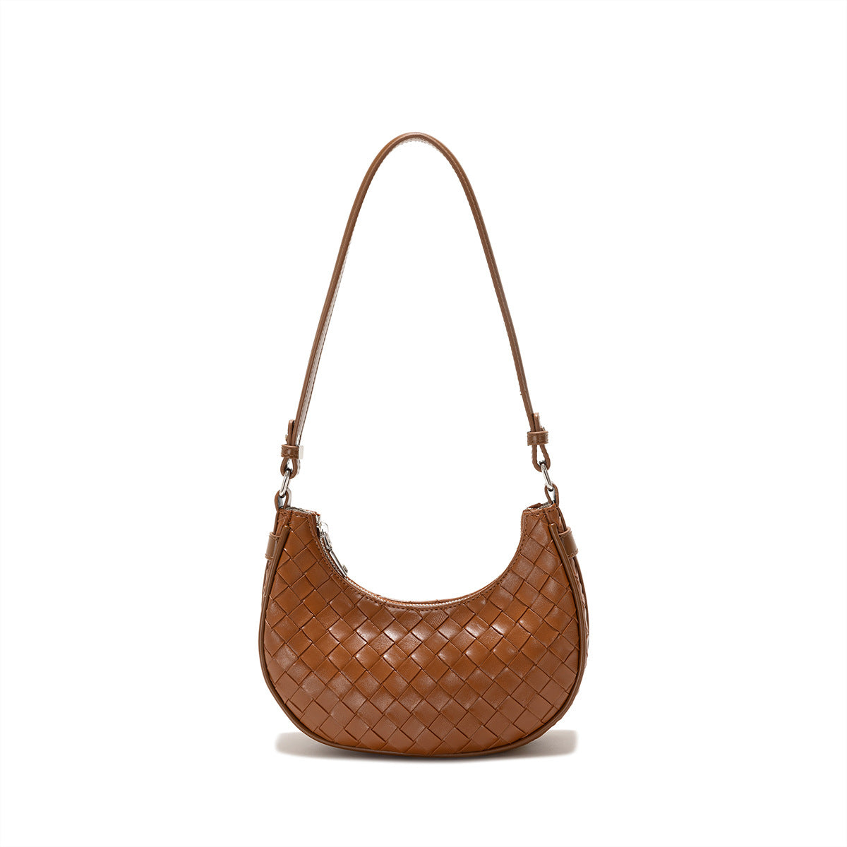Bolsa Gemeli de Couro Entrelaçado