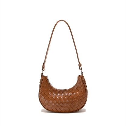 Bolsa Gemeli de Couro Entrelaçado