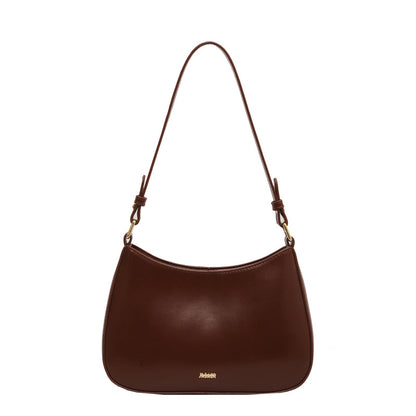 Bolsa Calista de Ombro Pequena de Couro
