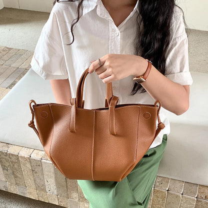 Bolsa Cowgirl Tote de Couro Pequena